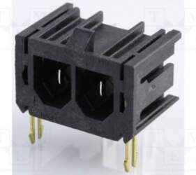 MOLEX Connector: wire-board; PIN: 2; angled