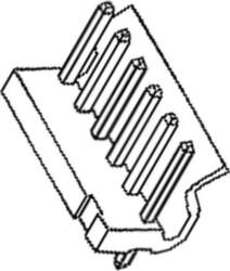 MOLEX Connector: wire-board; socket; male; PIN: