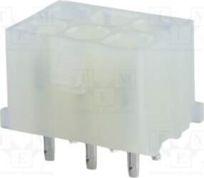 MOLEX Connector: wire-board; socket; PIN: 6