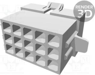 MOLEX Connector: wire-wire/PCB; socket,plug; Standard
