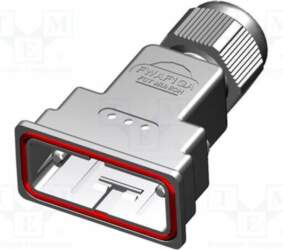 MOLEX Enclosure for connectors: D-Sub; straight