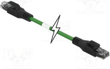 MOLEX Patch cord; Cat 5e; both