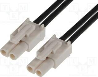MOLEX PIN: 2; Insulation: PVC; black