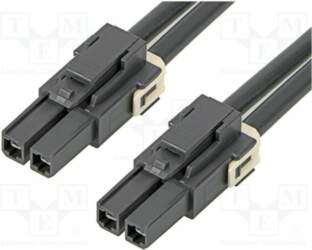 MOLEX Socket; PIN: 2; Mega-Fit; 25A
