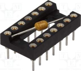 BINDER MPE Socket: integrated circuits; DIP14