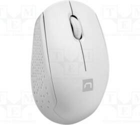 NATEC Mouse; STORK; white; USB A