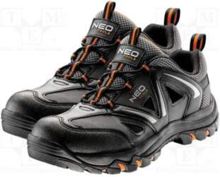 NEO TOOLS Boots; Size: 43; grey-black