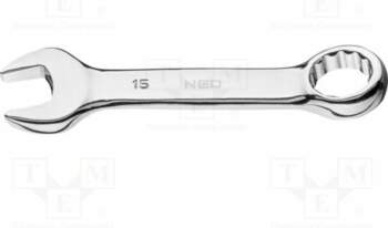 NEO TOOLS Wrench: combination spanner; double-sided