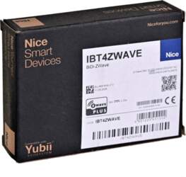 Nice IBT4ZWAVE remote control accessory |