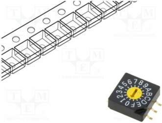NIDEC COPAL ELECTRONICS Encoding switch; HEX/BCD