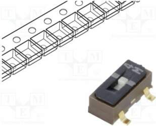 NIDEC COPAL ELECTRONICS Switch: slide; Pos: