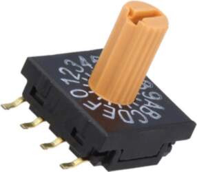 NKK SWITCHES Encoding switch; HEX/BCD; Pos: