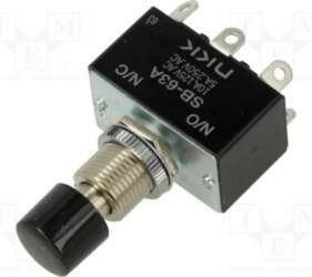 NKK SWITCHES Switch: push-button; Pos: 2
