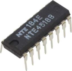 NTE ELECTRONICS IC: digital; BCD,up