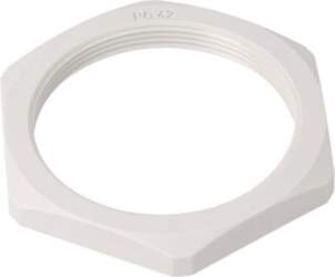 Nut; PG42; polyamide; Thk: 8mm; Spanner: