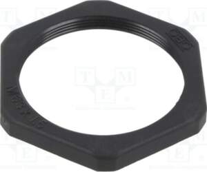 OBO BETTERMANN Nut; M63; polyamide; black