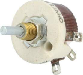 OHMITE Potentiometer: shaft; 75Ω; single turn
