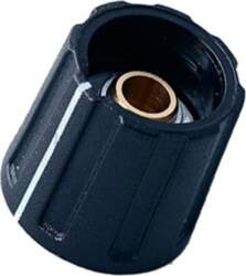 OKW Knob; with pointer; ABS; Øshaft: