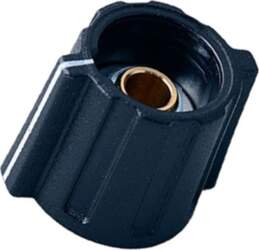 OKW Knob; with pointer; ABS; Øshaft: