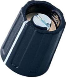 OKW Knob; with pointer; ABS; Øshaft: