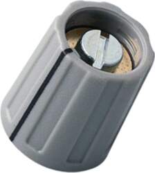 OKW Knob; with pointer; ABS; Øshaft: