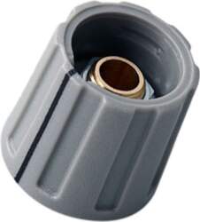 OKW Knob; with pointer; ABS; Øshaft: