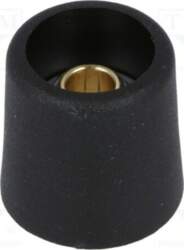 OKW Knob; without pointer; polyamide; Øshaft: