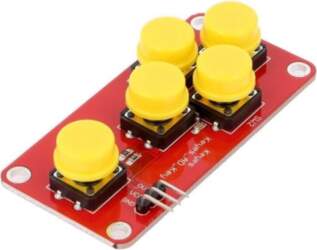 OKYSTAR Module robotics: button; yellow; No