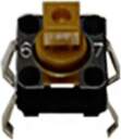 OMRON Electronic Components Microswitch TACT; SPST-NO