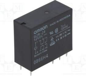 OMRON Electronic Components Relay: electromagnetic; Ucoil: