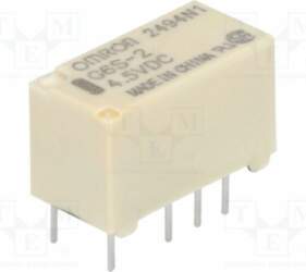 OMRON Electronic Components Relay: electromagnetic; Ucoil: