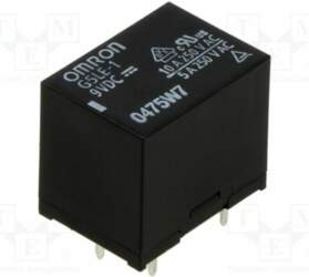 OMRON Electronic Components Relay: electromagnetic; Ucoil: