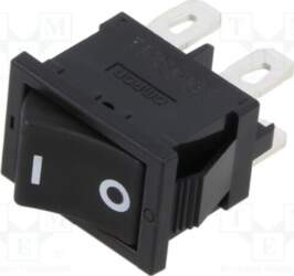 OMRON Electronic Components ROCKER; DPST; Pos: