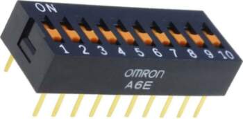 OMRON Electronic Components Switch: DIP-SWITCH; Poles