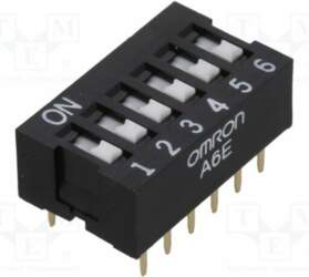 OMRON Electronic Components Switch: DIP-SWITCH; Poles