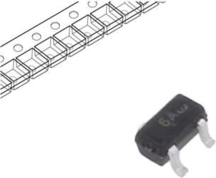 ONSEMI Transistor: PNP; bipolar; BRT; 50V