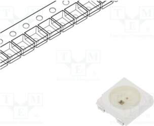 OPSCO Optoelectronics Programmable LED; RGB; SMD