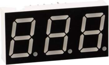 OPTO Plus LED Display: LED; 7-segment
