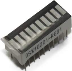 OPTOSUPPLY Display: LED; bargraph; red (4x)