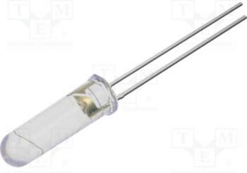 OPTOSUPPLY LED; red; 5mm; 2180mcd; 60°