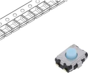 PANASONIC Microswitch TACT; SPST; Pos: 2