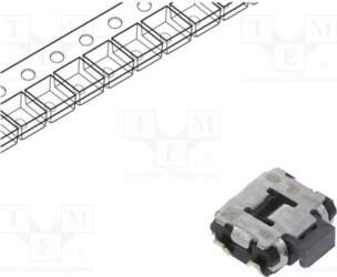 PANASONIC Microswitch TACT; SPST; Pos: 2