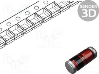 PanJit Semiconductor Diode: Zener; 500mW; 12V