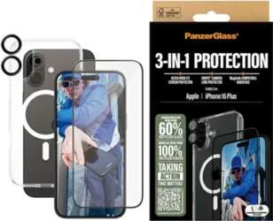 PanzerGlass Bundle 3in1 iPhone 16 Plus
