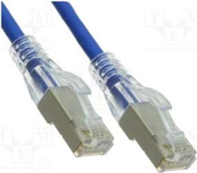 Patch cord; Cat 6a; both sides