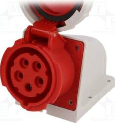 PCE Connector: AC supply 3-phase; socket