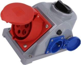 PCE Connector: AC supply 3-phase; socket