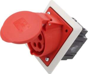PCE Connector: AC supply 3-phase; socket