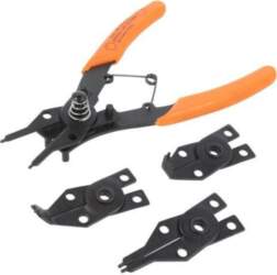 PG TOOLS Pliers; for circlip; angular
