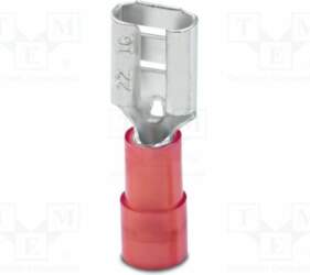 PHOENIX CONTACT Tip: flat; red; Type: